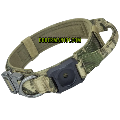 Tactical Collar with Apple ID Tag Holder