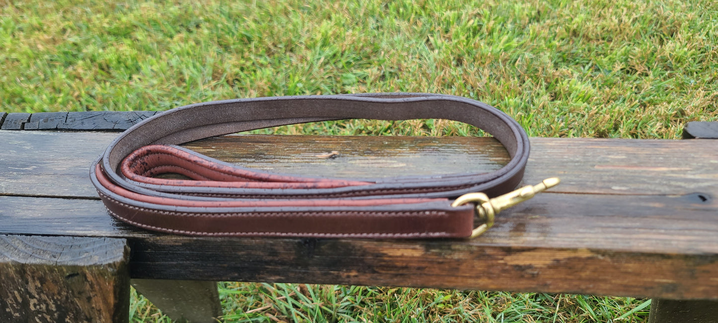 5 Foot Genuine Leather Leash