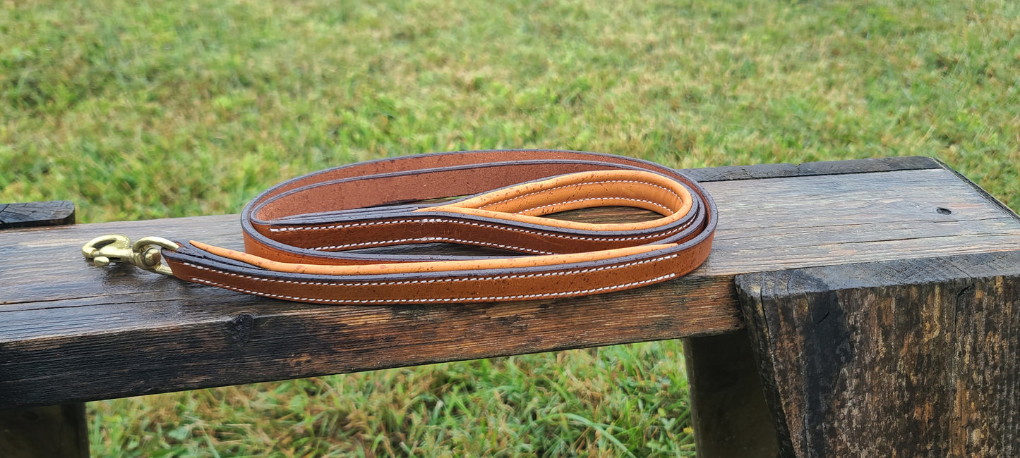 5 Foot Genuine Leather Leash