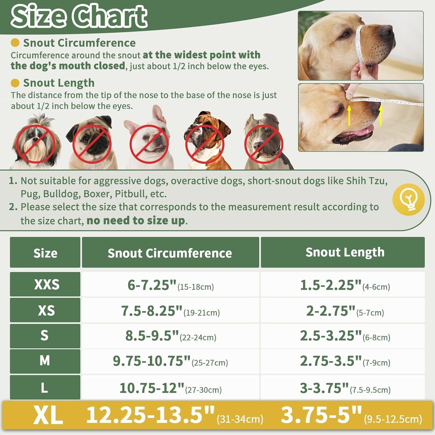 Doberman Muzzle Combo