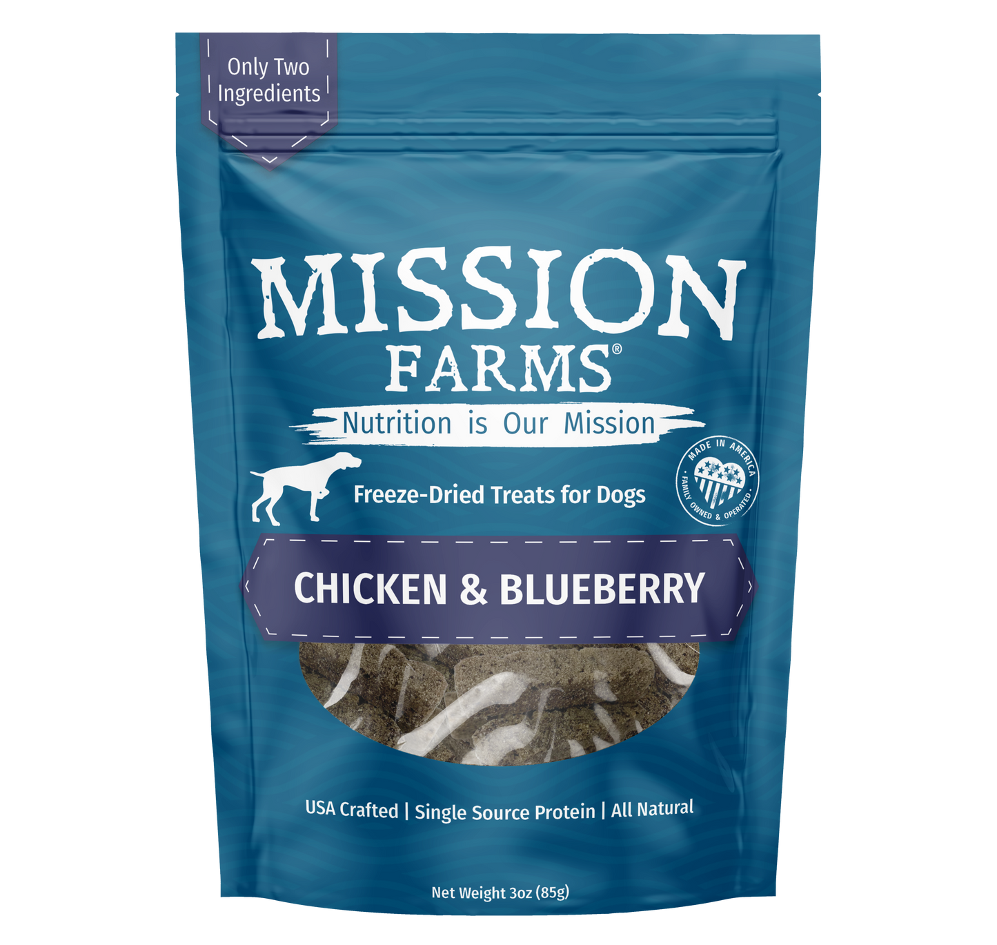 Chicken & Blueberries- 3oz
