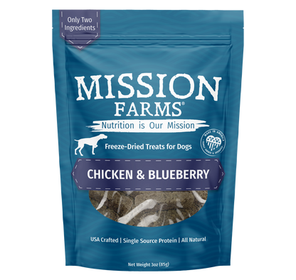 Chicken & Blueberries- 3oz