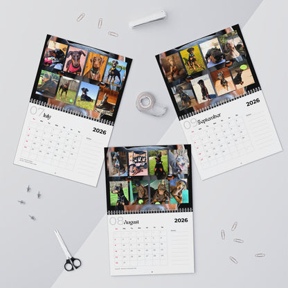 Edition 1 2026 Doberman Calendars