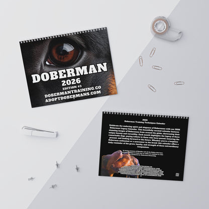 Edition 3 2026 Doberman Calendars