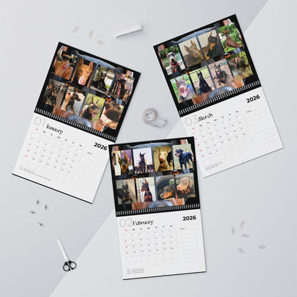 Edition 2 2026 Doberman Calendars
