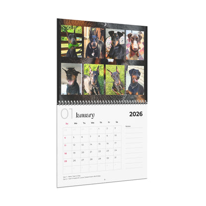 Edition 3 2026 Doberman Calendars