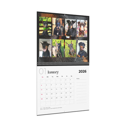 Edition 3 2026 Doberman Calendars