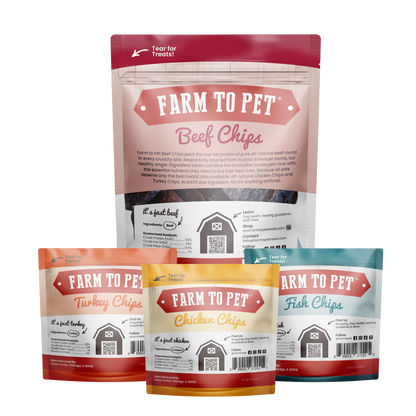 Puppy Packs 'n Snacks Dog Treat Starter Pack | Single-Ingredient Training Treats