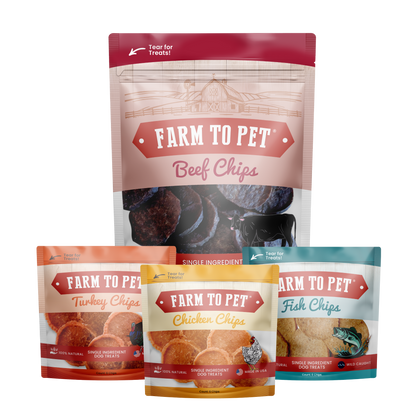 Puppy Packs 'n Snacks Dog Treat Starter Pack | Single-Ingredient Training Treats