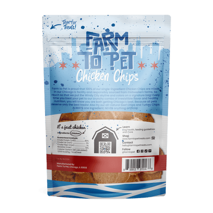 Chicago Chicken Chips for Dogs | Dog Treats To Celebrate Our Hometown