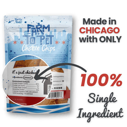 Chicago Chicken Chips for Dogs | Dog Treats To Celebrate Our Hometown