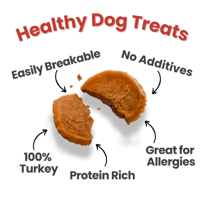 Turkey Chips for Dogs | All-Natural Single-Ingredient Healthy Dog Treats