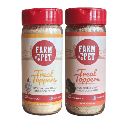 Chicken & Turkey Dog Food Topper Bundle