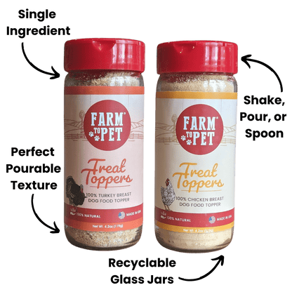Chicken & Turkey Dog Food Topper Bundle
