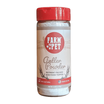 Treat Topper Antler Powder Dog Food Topper | Nutritional Supplement for Dogs and Cats