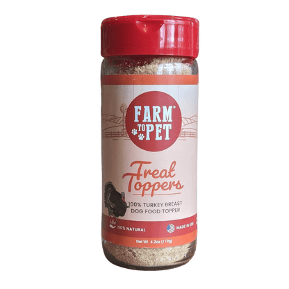 Treat Topper Turkey Dog Food Topper | Healthy Meal Supplement for Dogs