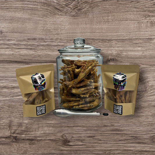 8  Dehydrated Chicken Feet