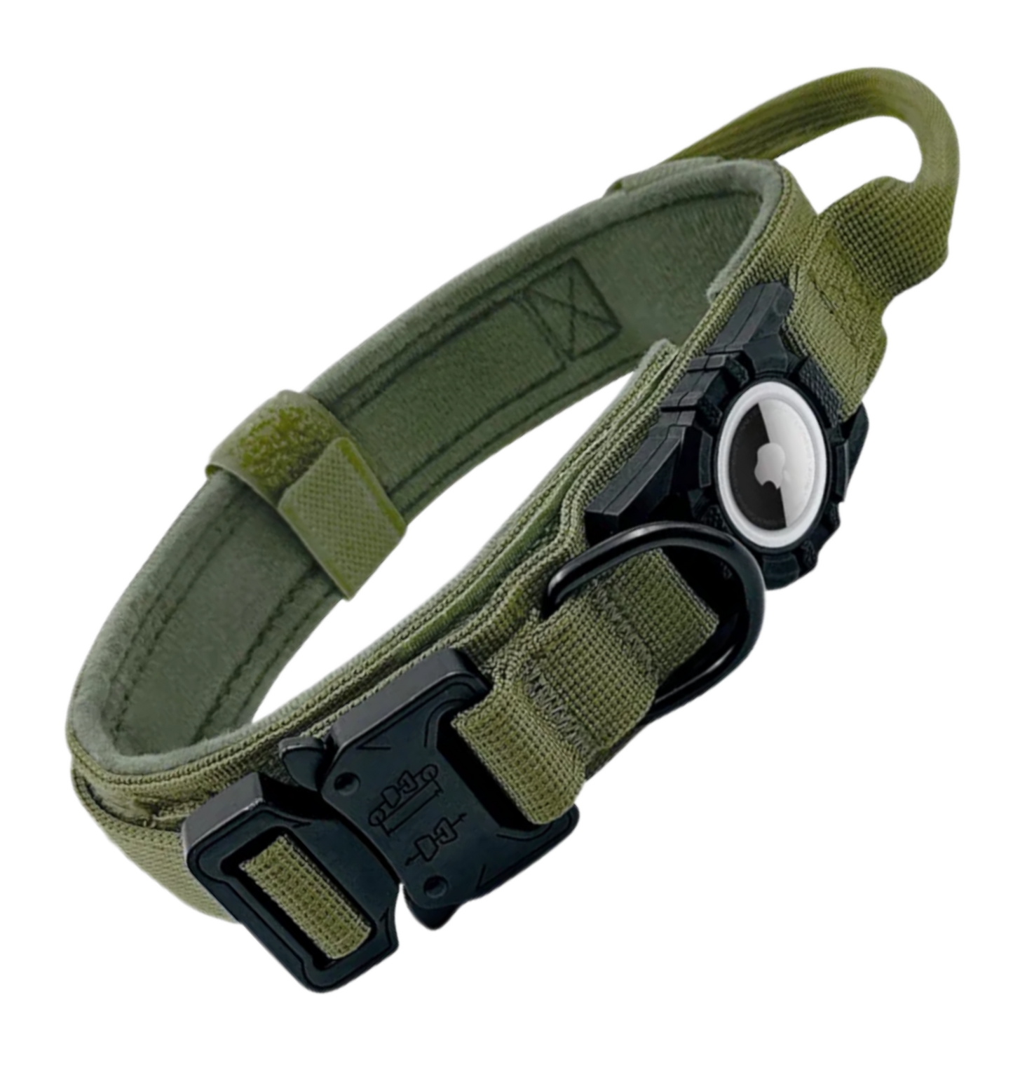 Tactical Collar w/ Apple Air Tag Holder