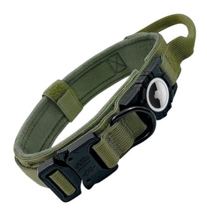 Tactical Collar w/ Apple Air Tag Holder