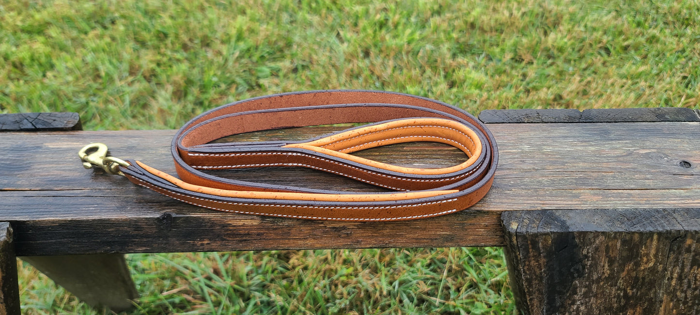 5 Foot Genuine Leather Leash