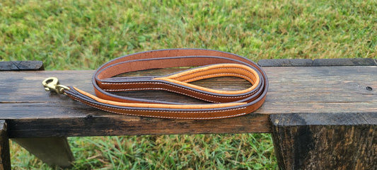 5 Foot Genuine Leather Leash