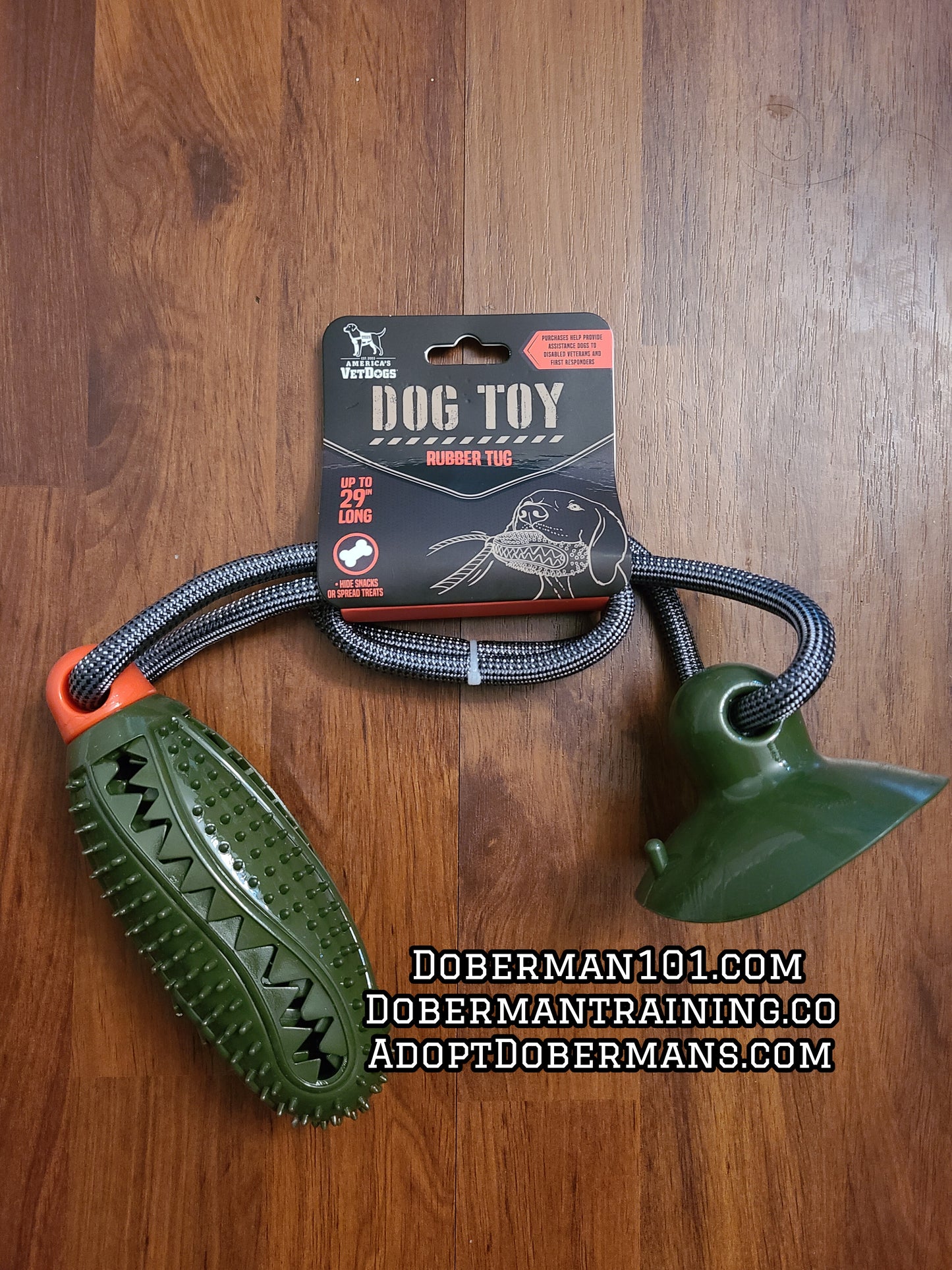 America's VetDogs Training Tool and Toys